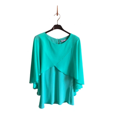 Pre-owned Le Sarte Pettegole Blouse In Green