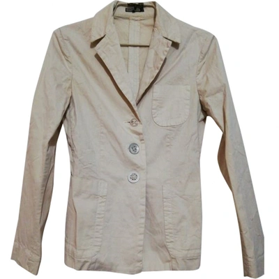 Pre-owned Maliparmi Beige Cotton Jacket