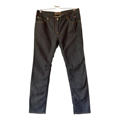 Pre-owned Piero Guidi Blue Cotton Jeans