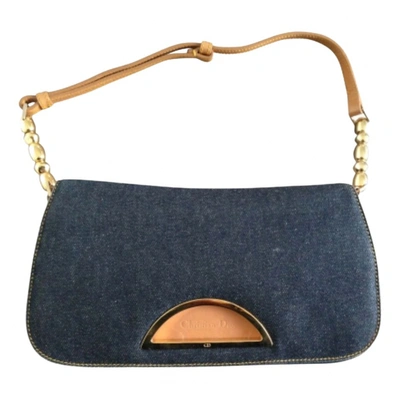 Pre-owned Dior Malice Handbag In Blue