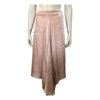 Pre-owned Bimba Y Lola Mid-length Skirt In Pink
