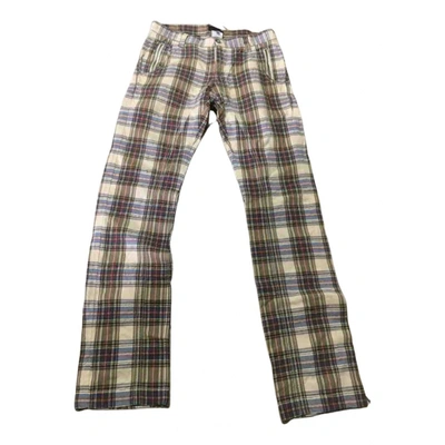 Pre-owned John Richmond Trousers In Multicolour