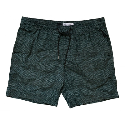 Pre-owned Rvca Green Cotton Shorts