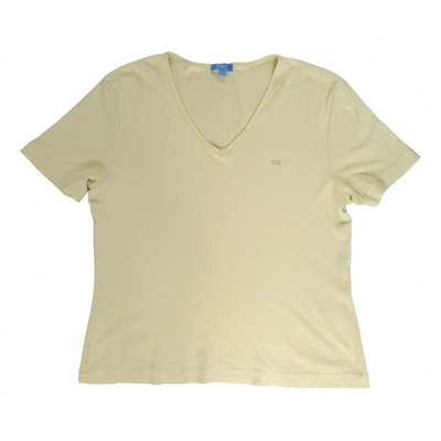 Pre-owned Escada T-shirt In Green