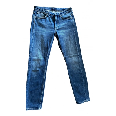 Pre-owned Gant Slim Jeans In Blue