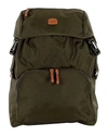 Bric's X-bag Travel Excursion Backpack - Green In Olive
