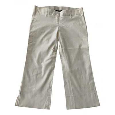 Pre-owned Dolce & Gabbana Short Pants In White