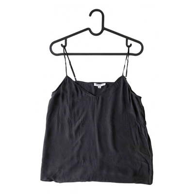 Pre-owned Equipment Silk Camisole In Black