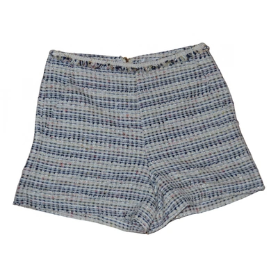 Pre-owned Jovonna London Tweed Mini Short In Multicolour