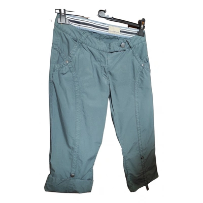 Pre-owned Calvin Klein Jeans Est.1978 Trousers In Turquoise