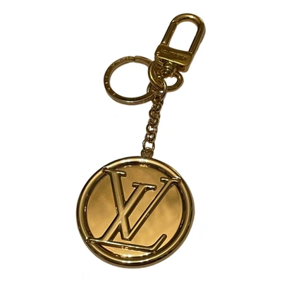 Pre-owned Louis Vuitton Louise Bag Charm In Gold