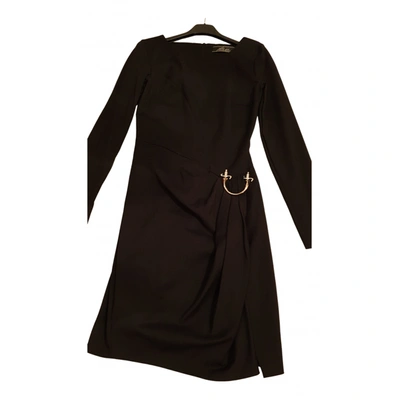 Pre-owned Cesare Paciotti Mid-length Dress In Black