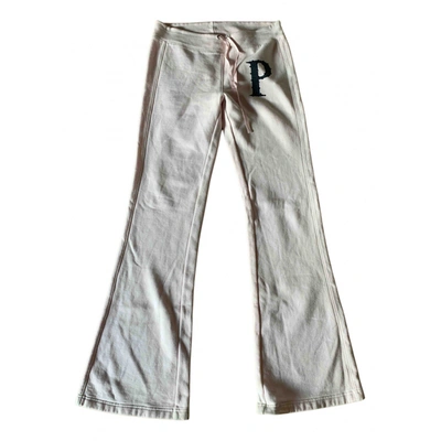 Pre-owned Polo Ralph Lauren Trousers In Pink