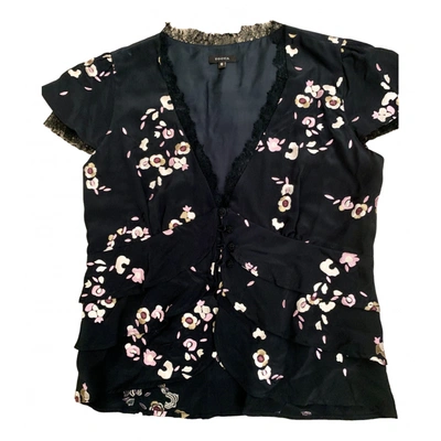 Pre-owned Tocca Silk Blouse In Black