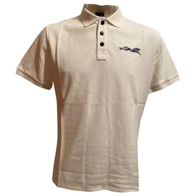 Pre-owned Just Cavalli Polo Shirt In Beige