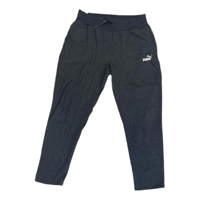 Pre-owned Puma Trousers In Grey