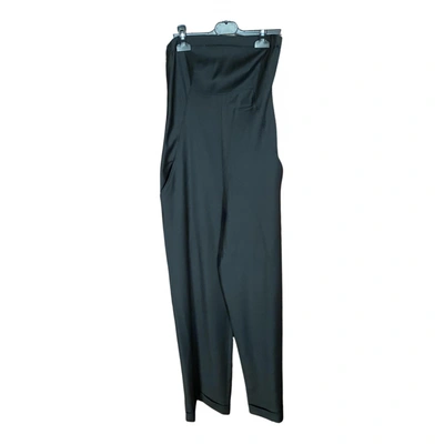 Pre-owned Jucca Jumpsuit In Black
