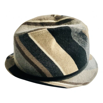 Pre-owned Gallo Wool Hat In Multicolour