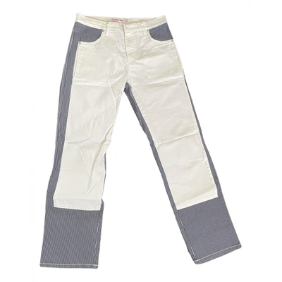 Pre-owned See By Chloé Straight Jeans In Multicolour