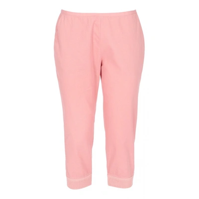 Pre-owned Miu Miu Short Pants In Pink