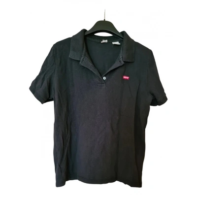 Pre-owned Levi's Polo In Black