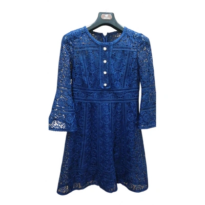 Pre-owned Luisa Spagnoli Dress In Blue