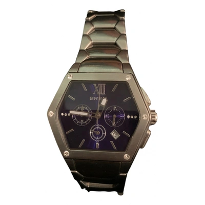 Pre-owned Breil Watch In Purple