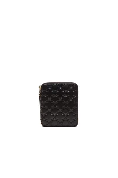 COMME DES GARÇONS STAR EMBOSSED CLASSIC WALLET,CMEX-UA21