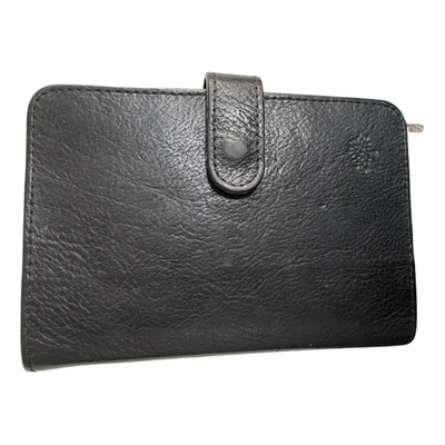 Pre-owned Mulberry Leather Diary In Black
