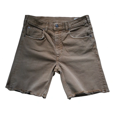 Pre-owned Mauro Grifoni Short In Brown