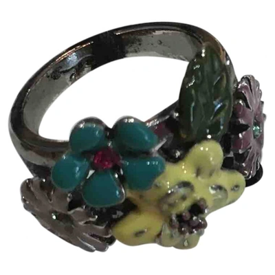 Pre-owned Bimba Y Lola Ring In Multicolour