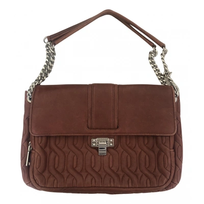 Pre-owned Bimba Y Lola Leather Handbag In Brown