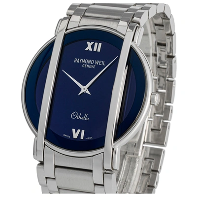 Pre-owned Raymond Weil Watch In Blue