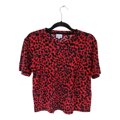 Pre-owned Bimba Y Lola Red Cotton Top