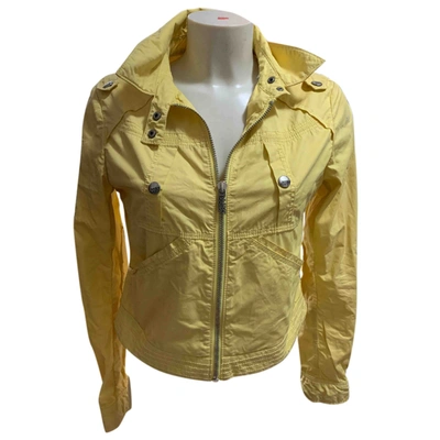 Pre-owned Miss Sixty Short Vest In Yellow