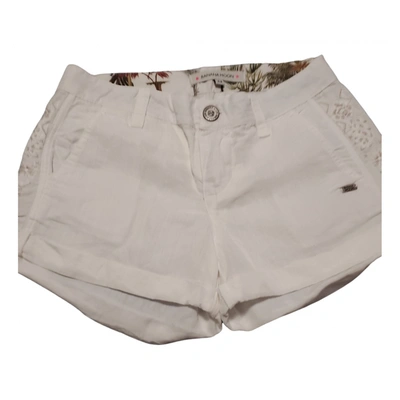 Pre-owned Banana Moon White Cotton Shorts