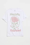 URBAN OUTFITTERS MENTALLY FLOURISHED TEE,64327109