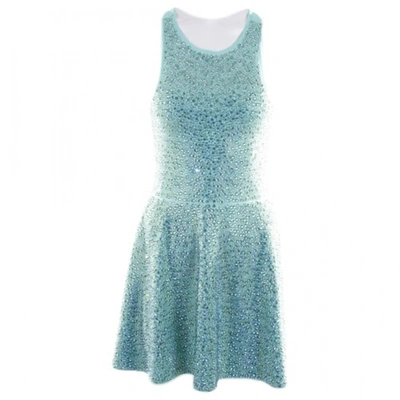 Pre-owned Philipp Plein Dress In Turquoise