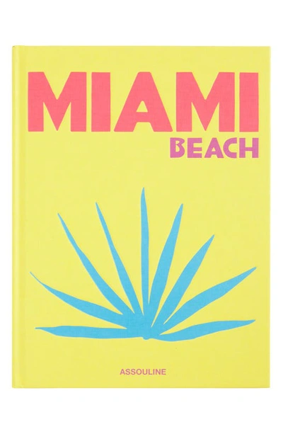 Assouline 'miami Beach' Book In Yellow