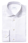 Eton Slim Fit Signature Twill Dress Shirt In White