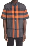 BURBERRY THAMES CHECK BUTTON-DOWN SHIRT,8041532