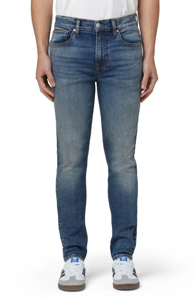 Hudson Axl Slim Fit Ripped Skinny Jeans In Blue
