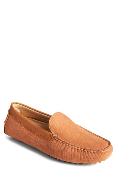 Sperry Gold Cup Meridian Nubuck Moccasins In Tan