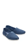 Toms Alpargata Slip-on In Blue/ Blue