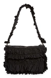 MOLLY GODDARD NAGOYA FRILL SHOULDER BAG,MGAW21-111 NAGOYA BAG