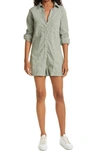 Frank & Eileen Ireland Long-sleeve Playsuit Romper In Sage