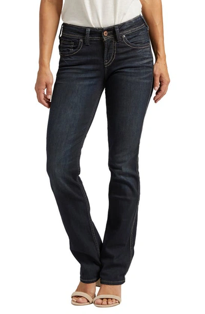 Silver Jeans Co. Suki Slim Fit Bootcut Jeans In Blue