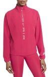 Nike Air Dri-fit Running Jacket In Very Berry/ Red Plum