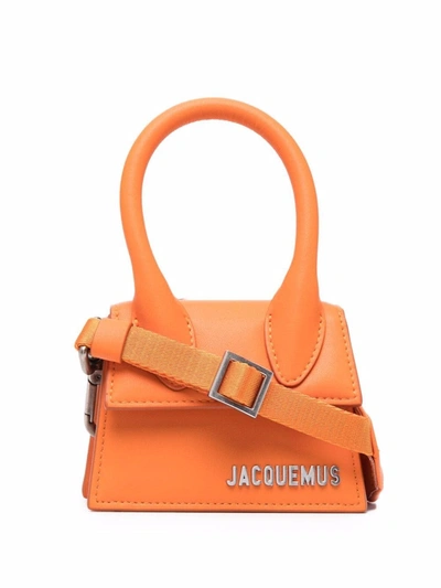 Jacquemus Le Chiquito Mini Bag In Orange
