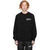 Ambush Logo-print Drop-shoulder Sweatshirt In Black